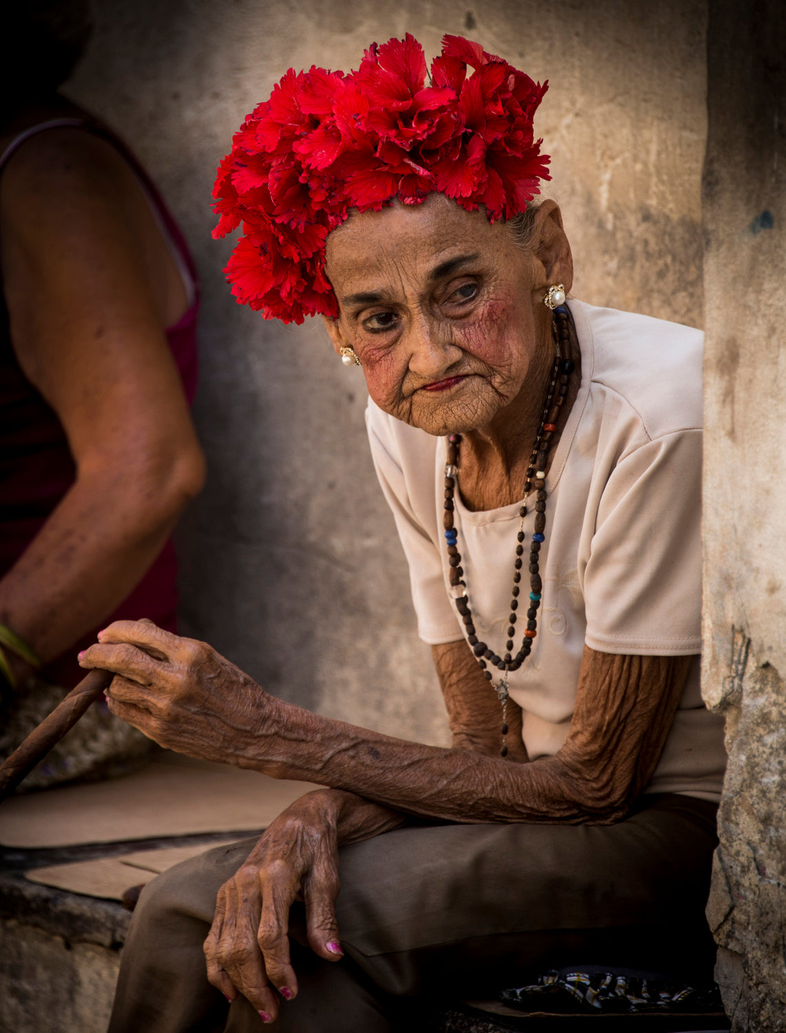 The Cigar lady... Poster och Canvastavla