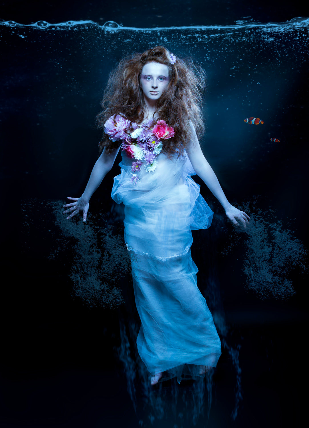 Underwater Bride Poster och Canvastavla