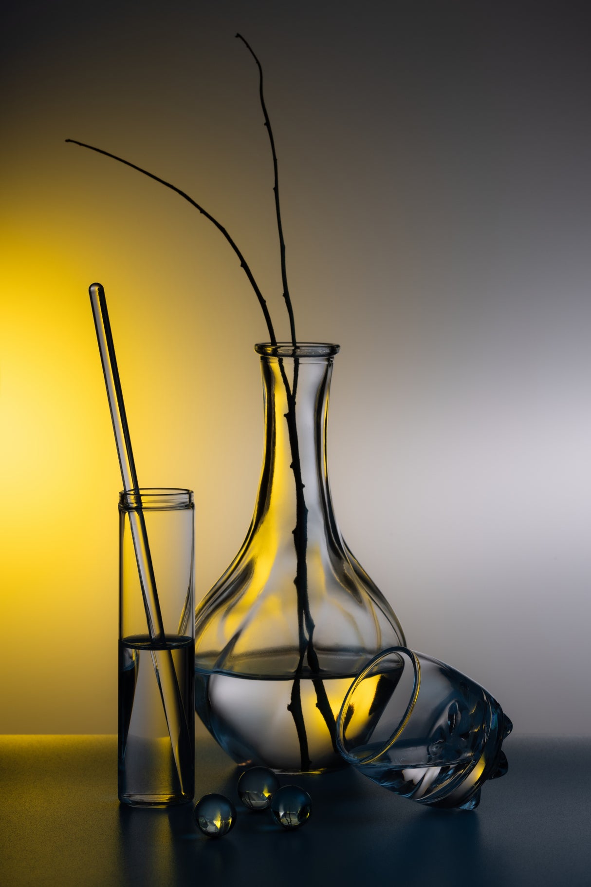 Transparency twelve Poster och Canvastavla