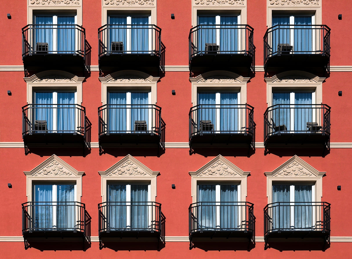 Balconies Poster och Canvastavla
