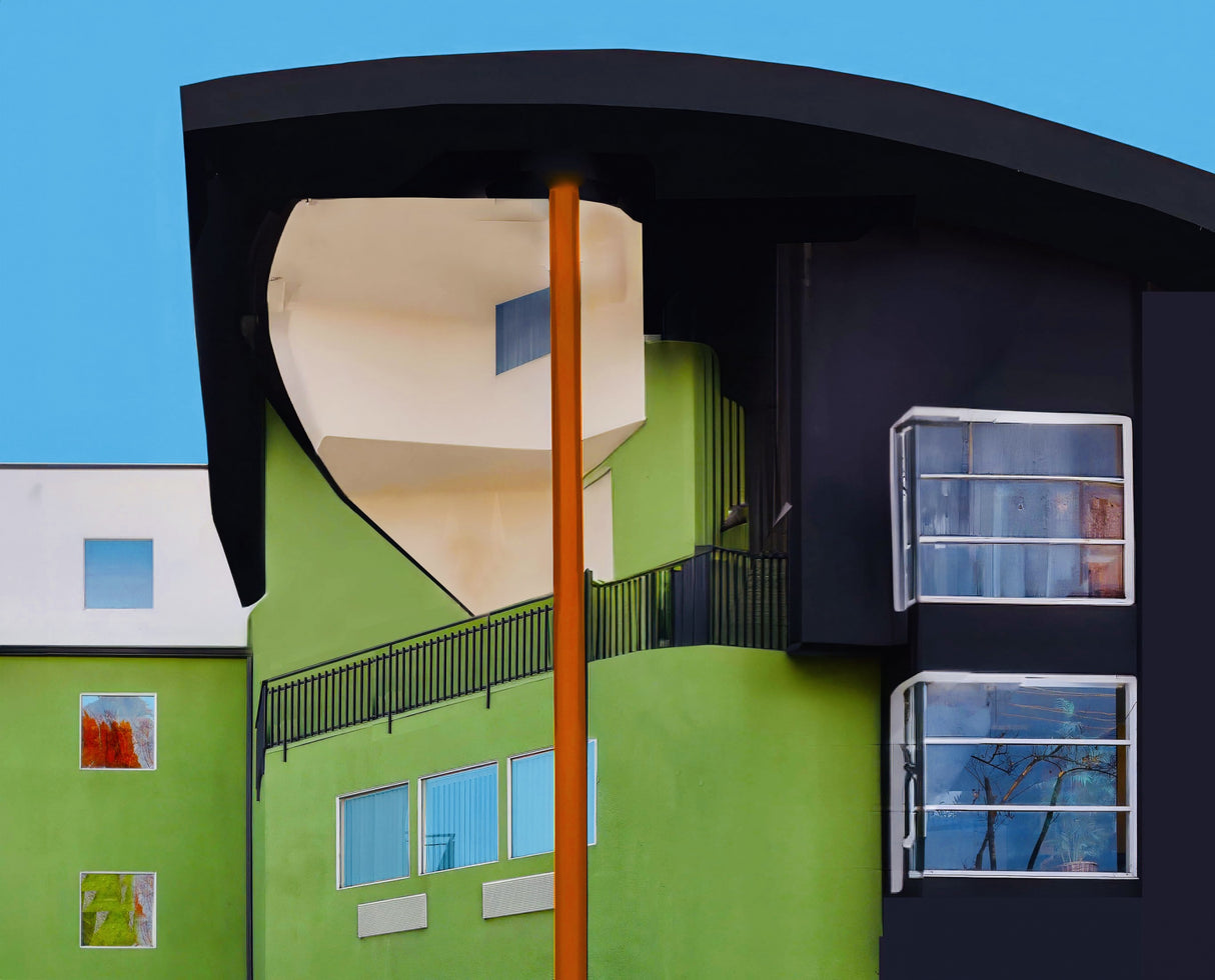 Urban textures - Sherman Oaks California Poster och Canvastavla