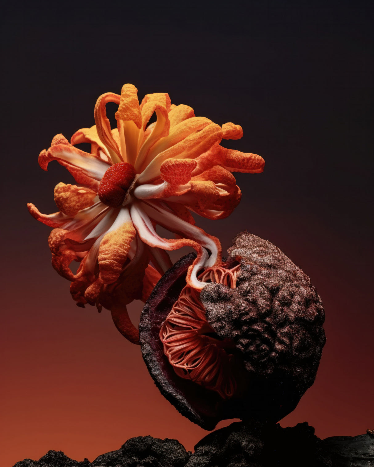 Still Life Flowers No4 Poster och Canvastavla