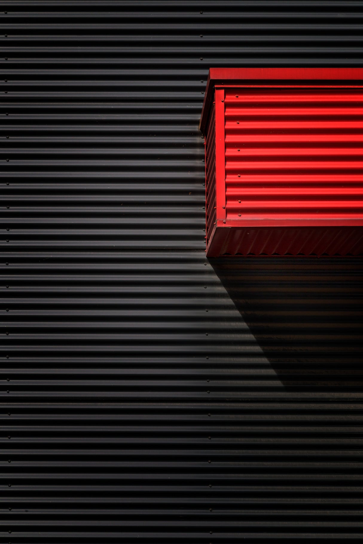 Red Cube Poster och Canvastavla