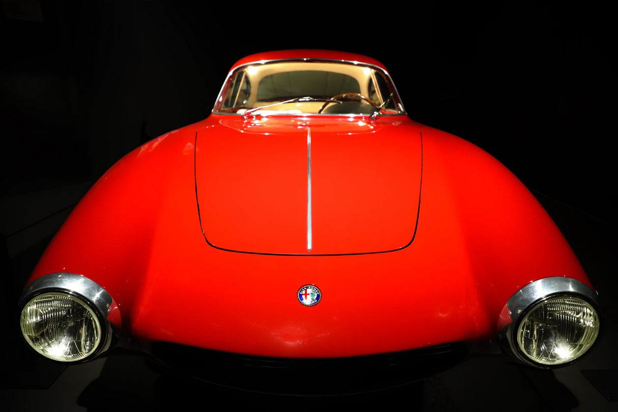 Oldtimer Alfa Romeo Giulietta Speciale Poster och Canvastavla