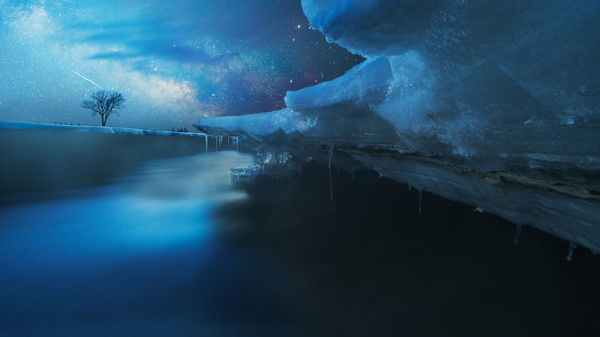 ice river Poster och Canvastavla