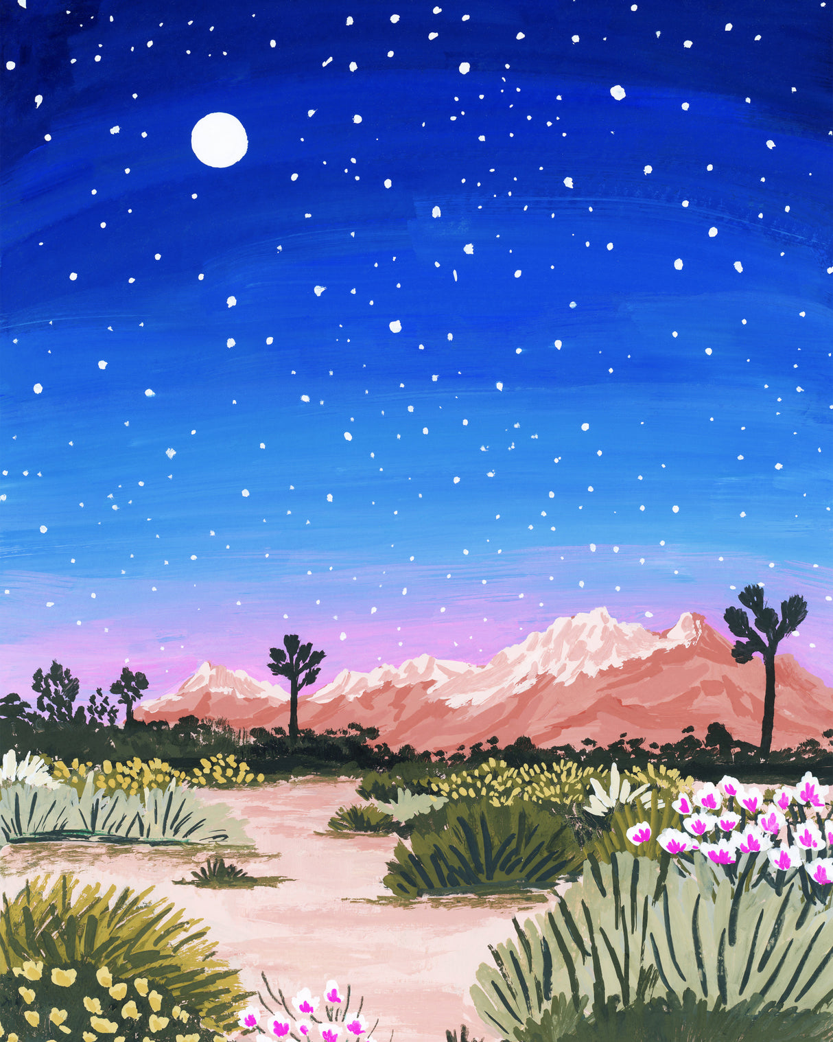 Joshua Tree Poster och Canvastavla