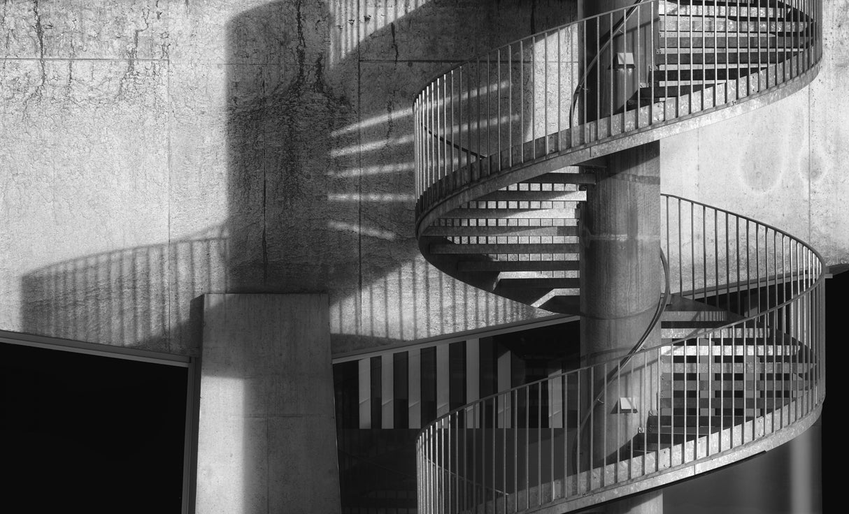 Spiral stairs Poster och Canvastavla