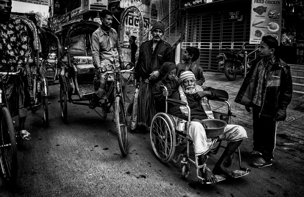 In the streets of Bangladesh-V Poster och Canvastavla