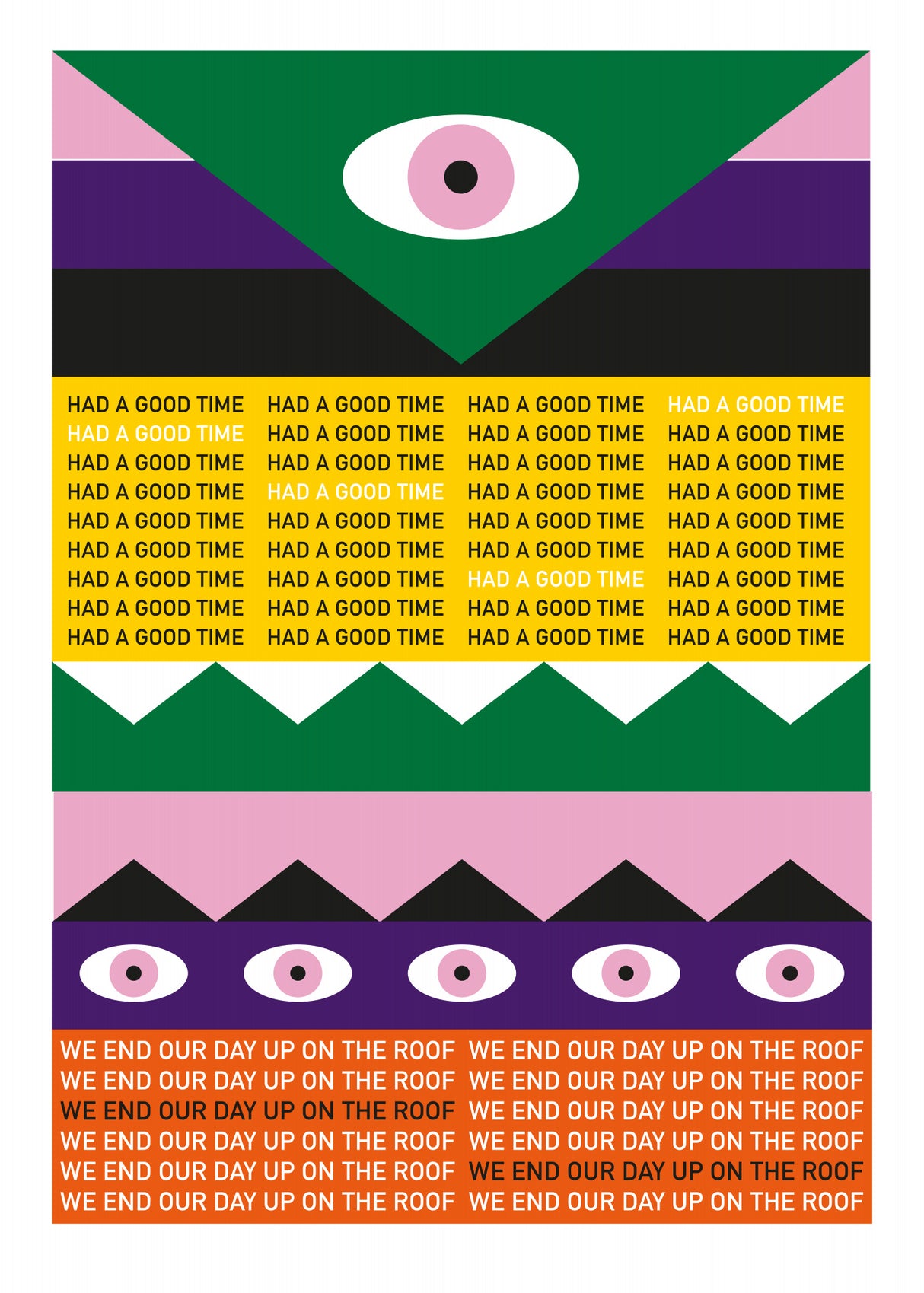 GOOD TIME Poster och Canvastavla