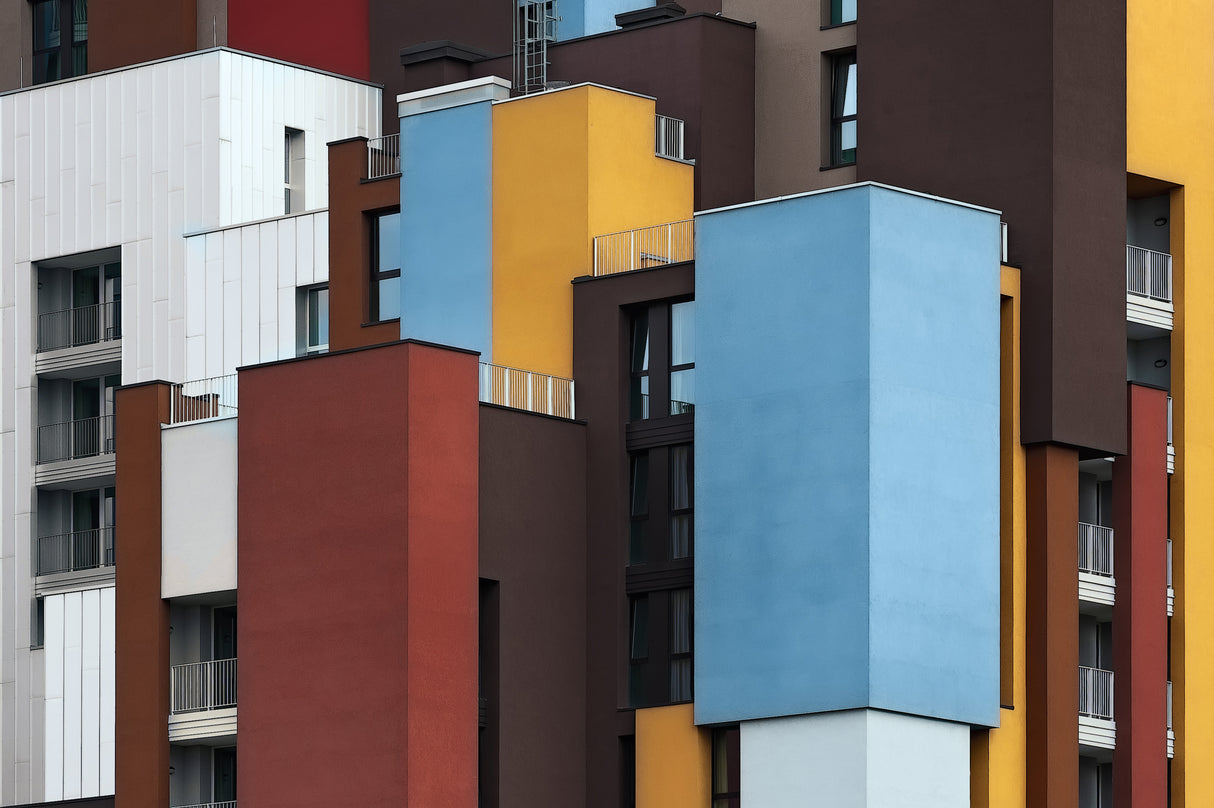 Cubism Poster och Canvastavla