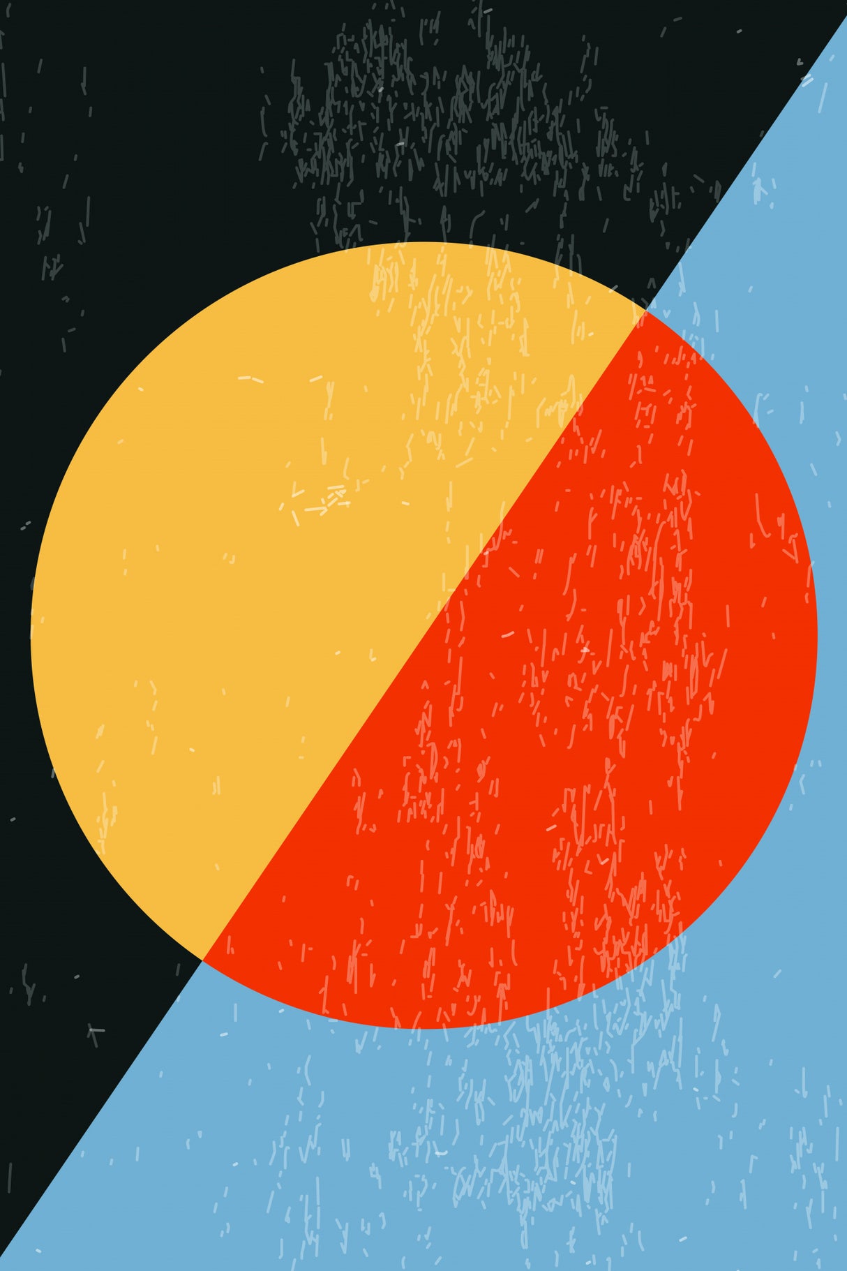 Minimal Shapes Series #23 Poster och Canvastavla