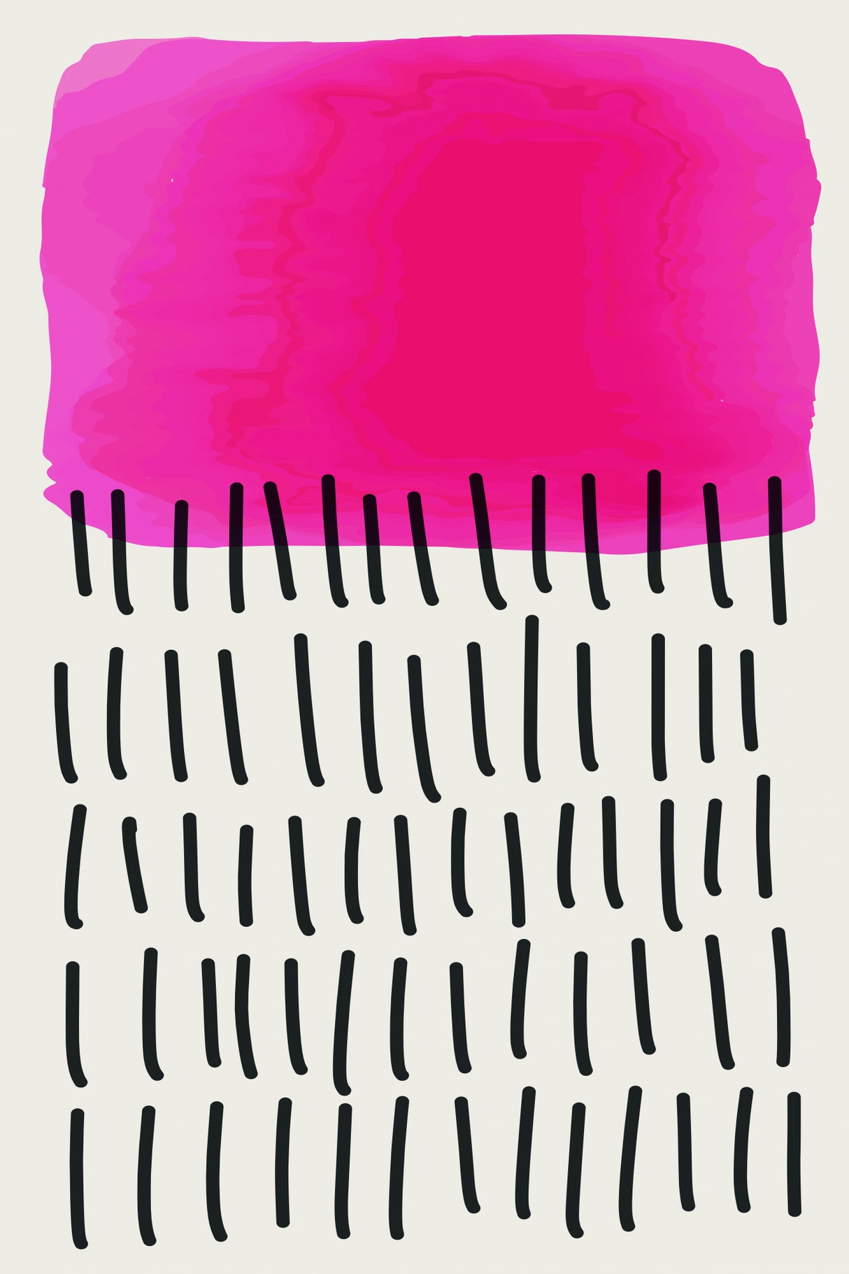 Minimal Abstract Series #5 Poster och Canvastavla