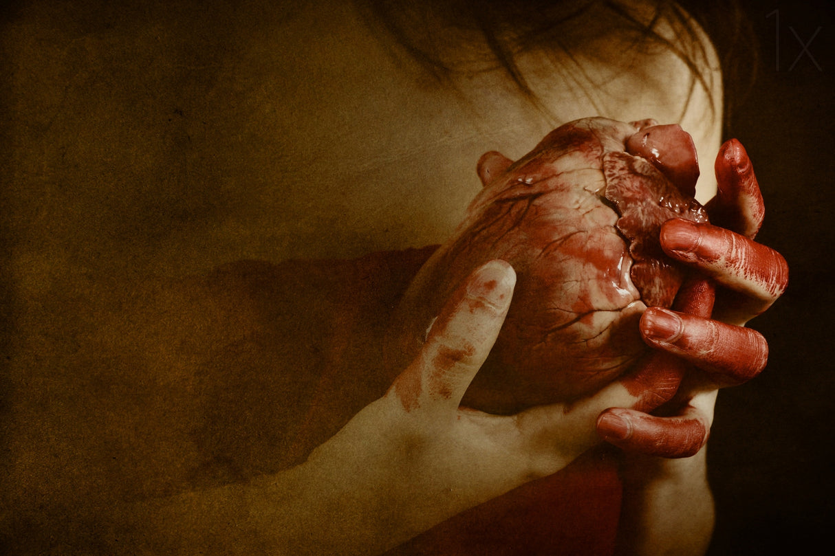 I'd give you my heart... Poster och Canvastavla