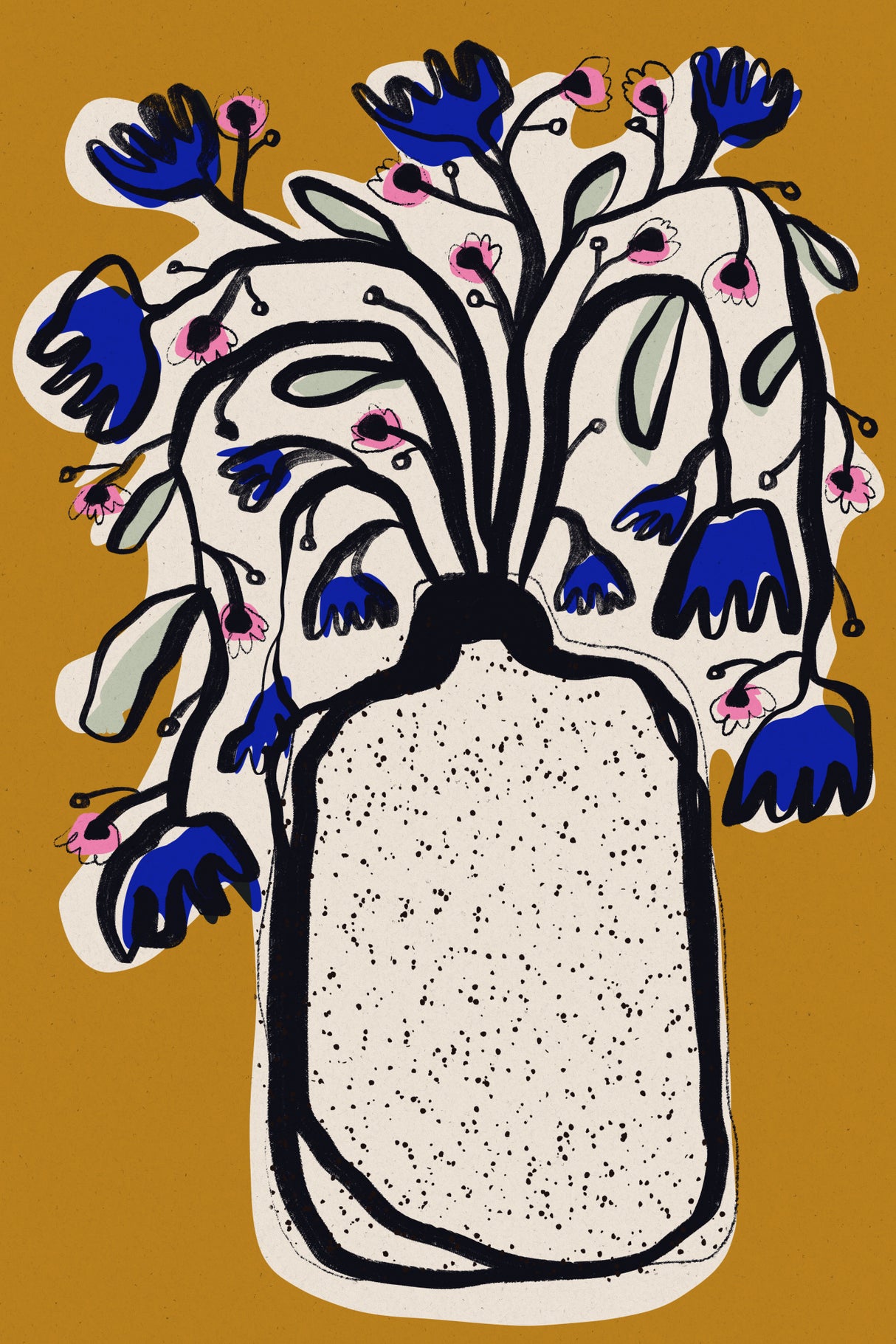 Lovelyflowerbouquet Poster och Canvastavla