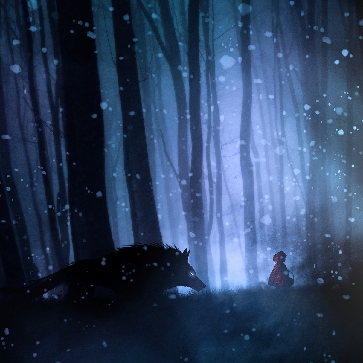 Little red riding hood Poster och Canvastavla
