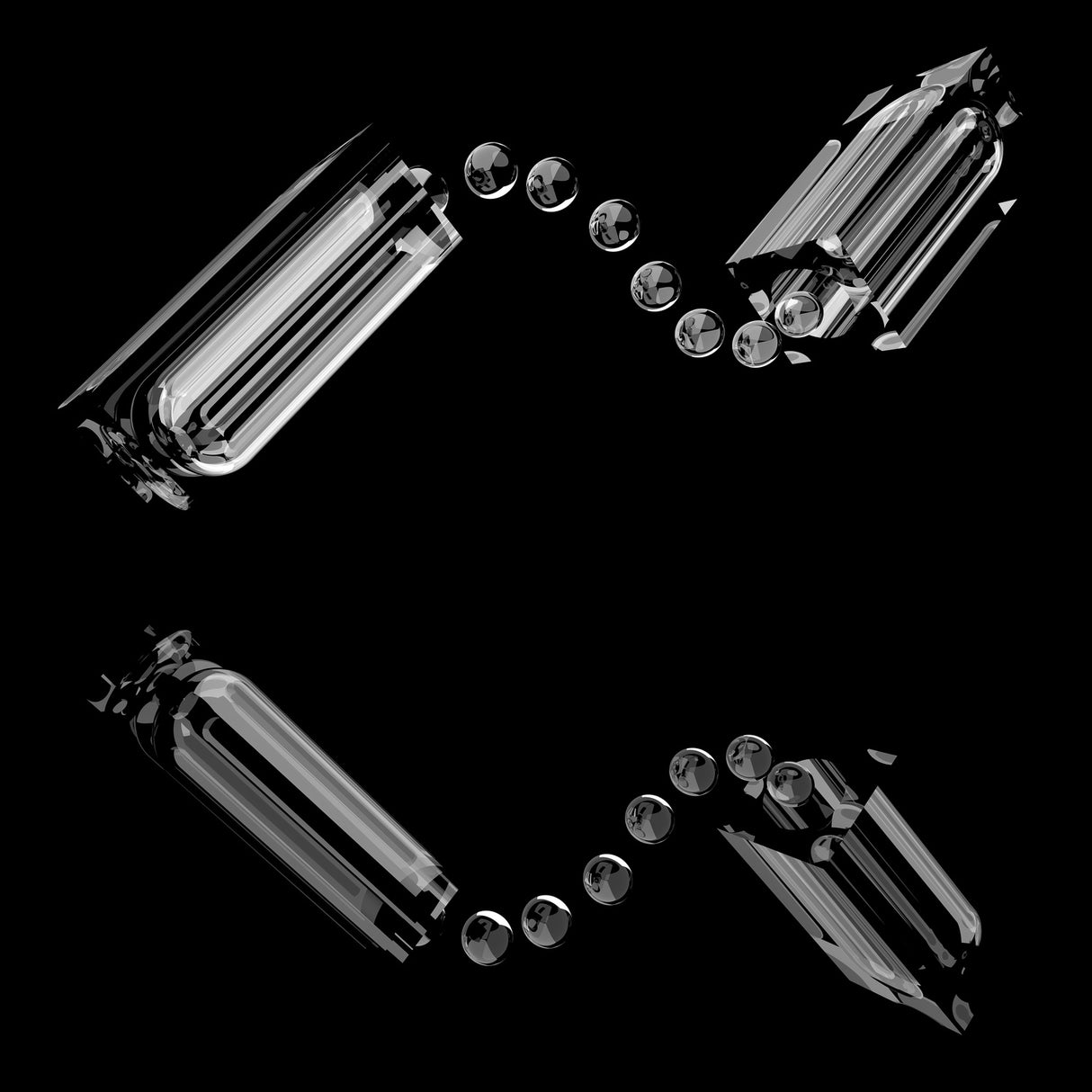 Drops and Reflection Poster och Canvastavla