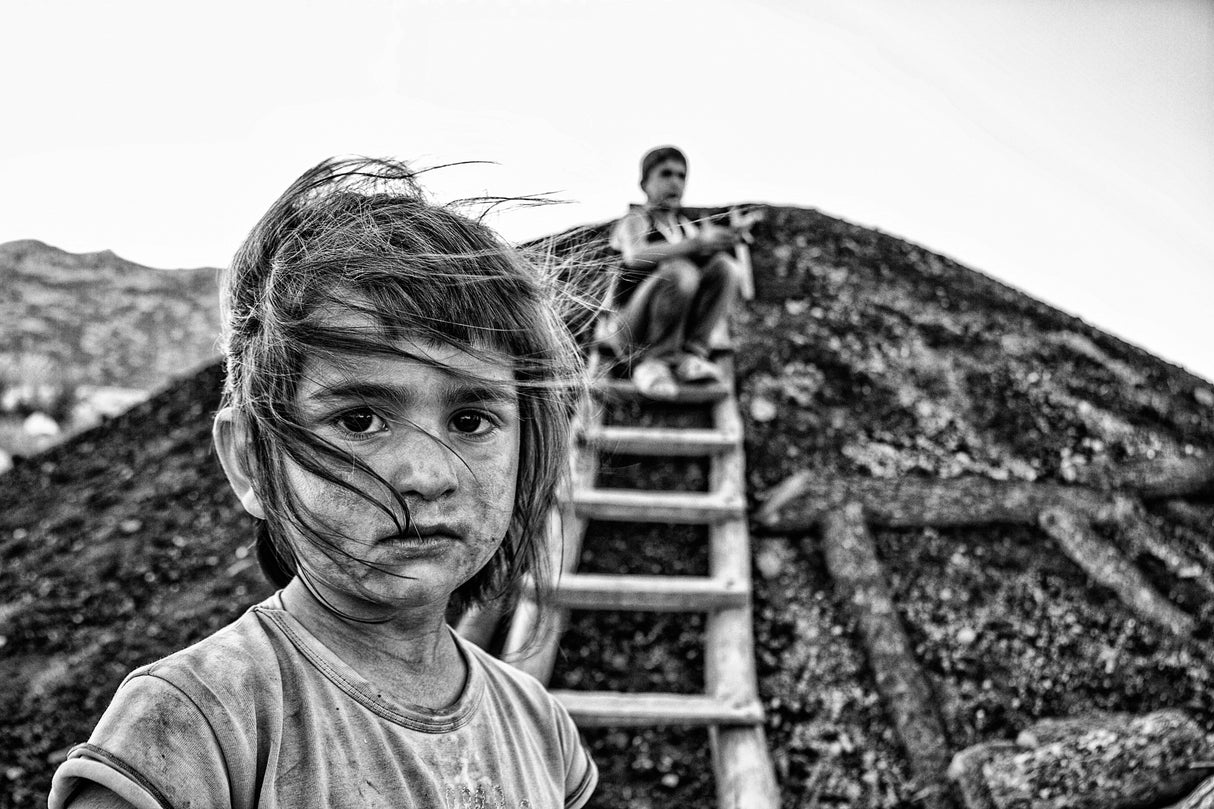 daughter of charcoal Poster och Canvastavla