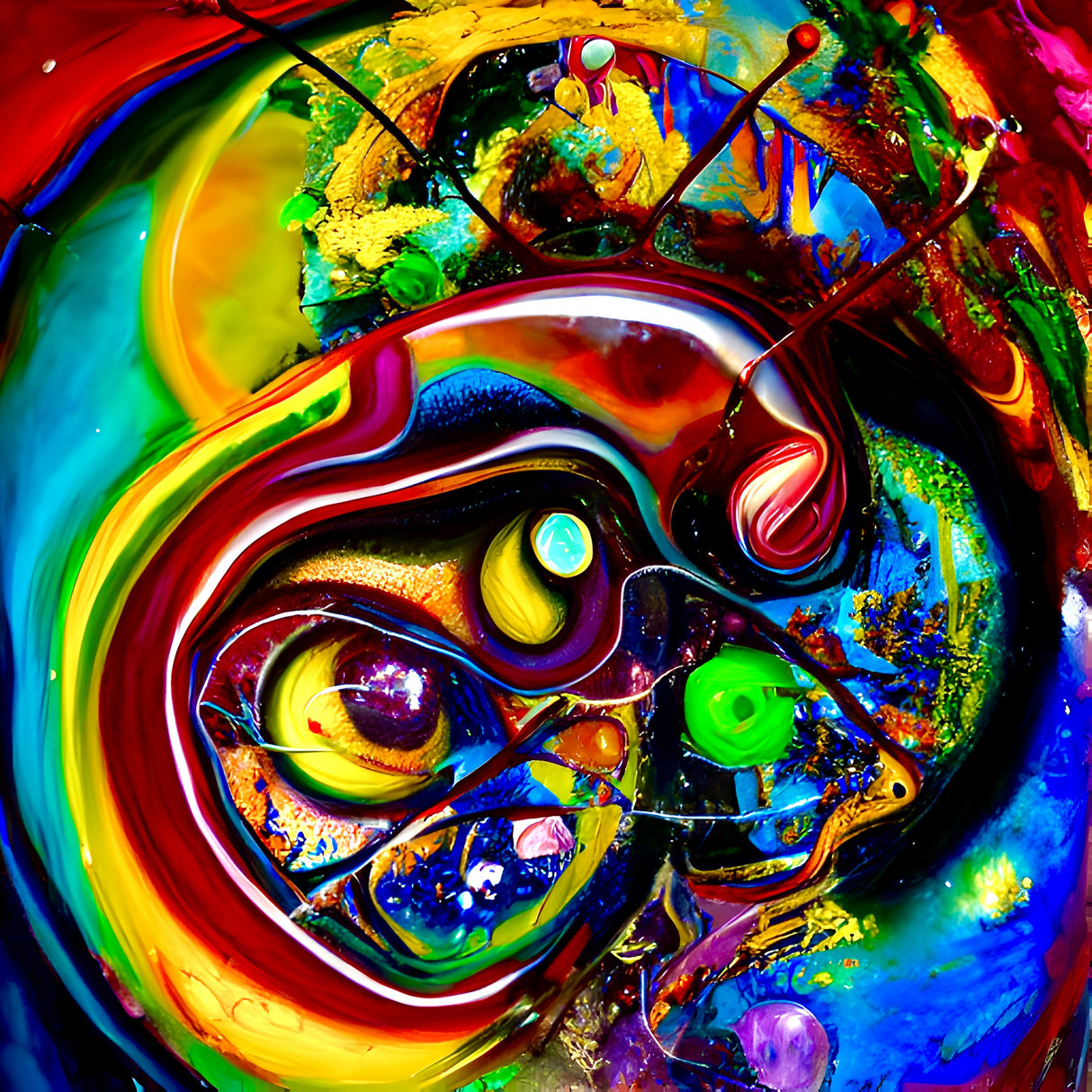 Spiralslife Poster och Canvastavla