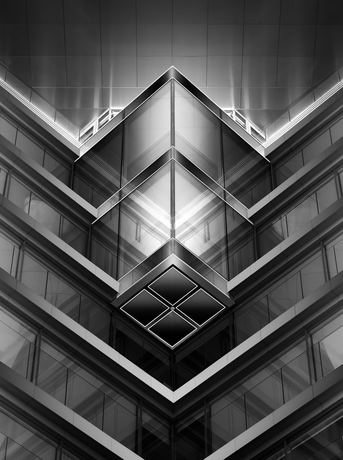 Dark Cube Poster och Canvastavla