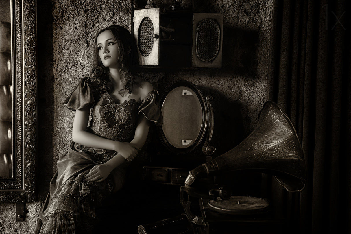 Listen to the old music Poster och Canvastavla