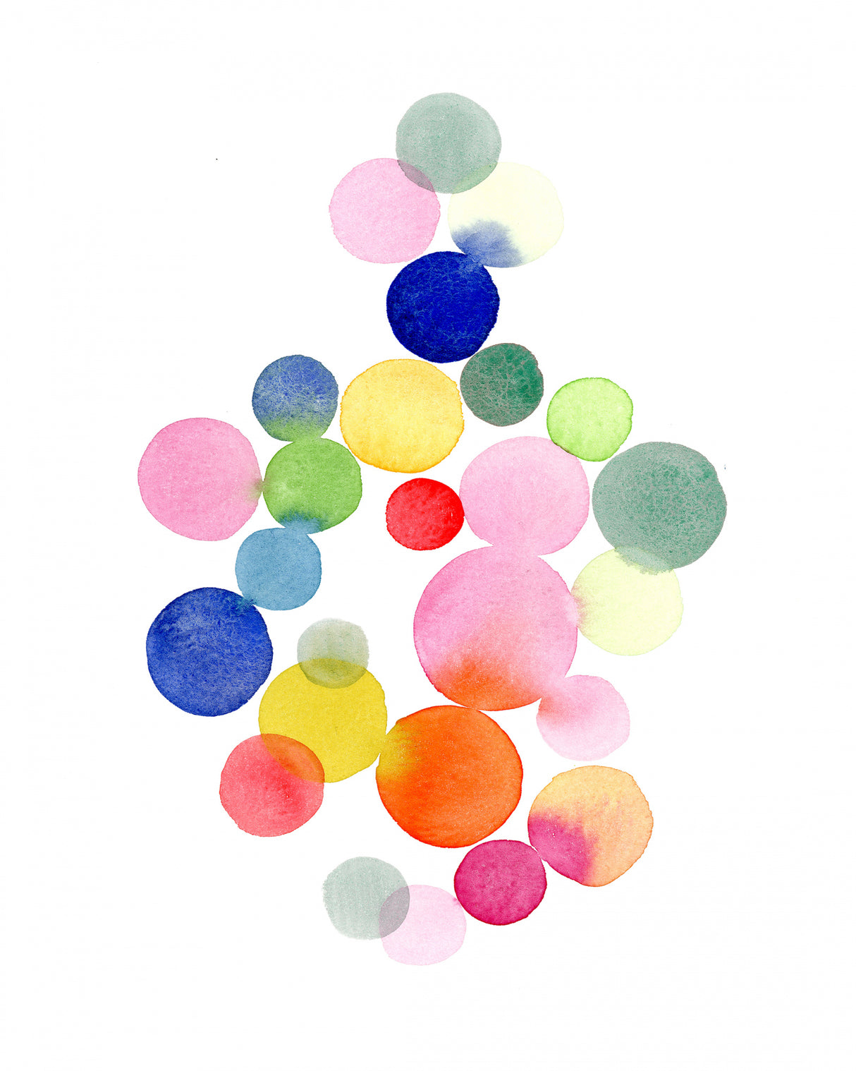 Bubbles Poster och Canvastavla