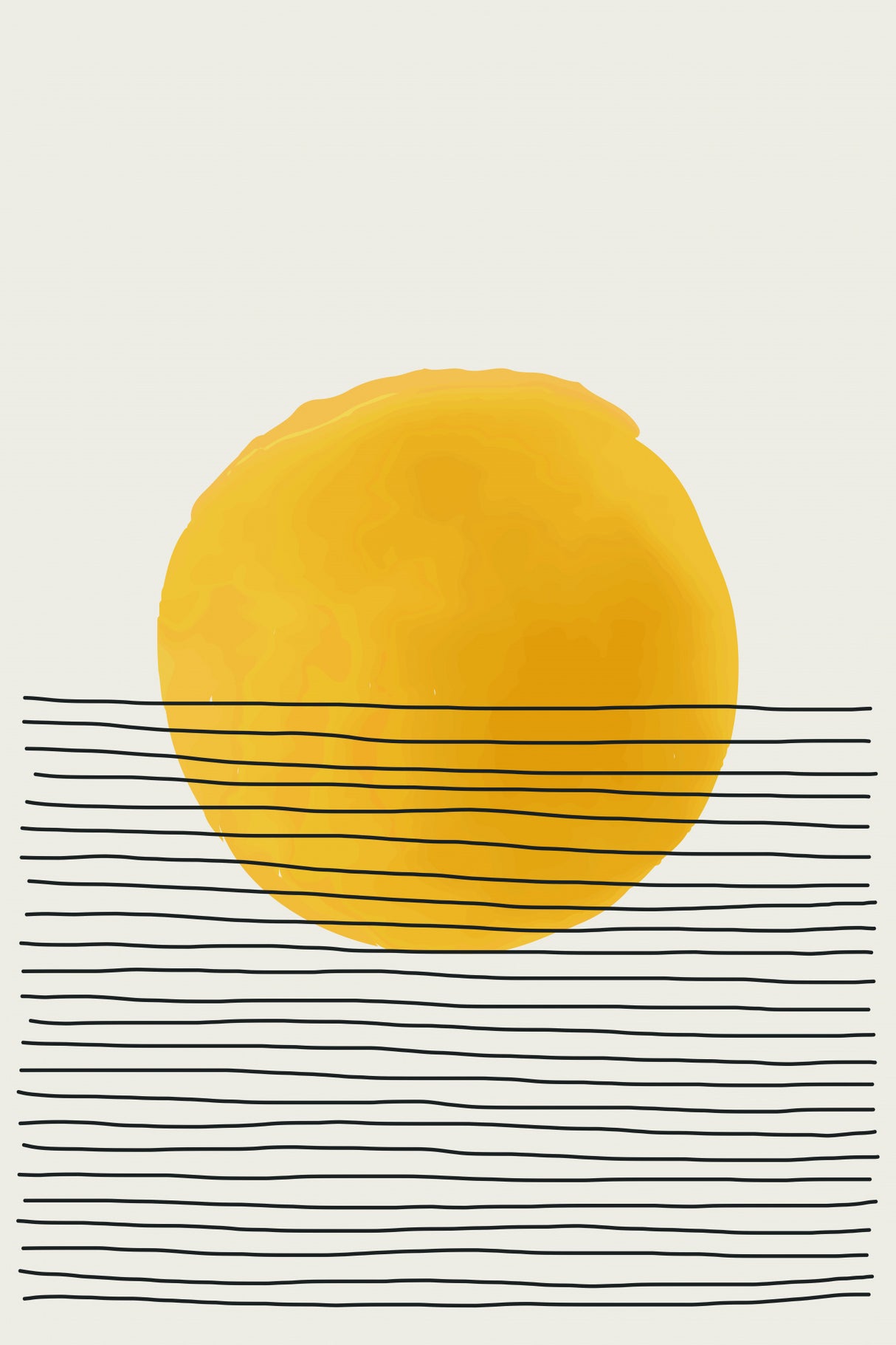 Geometric Watercolor #4 Poster och Canvastavla
