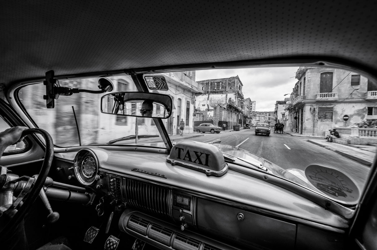 Riding the cuban streets Poster och Canvastavla