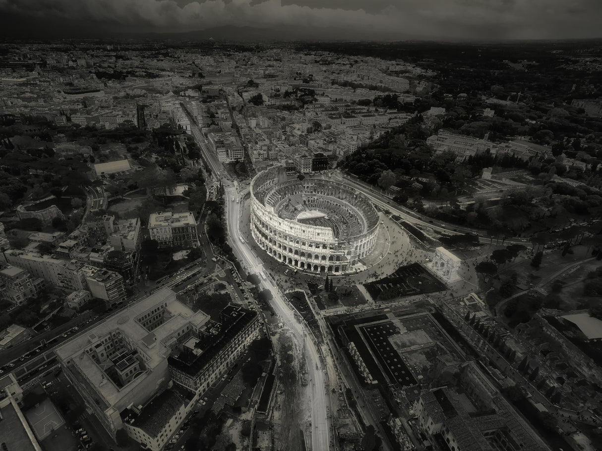 All roads lead to Rome Poster och Canvastavla