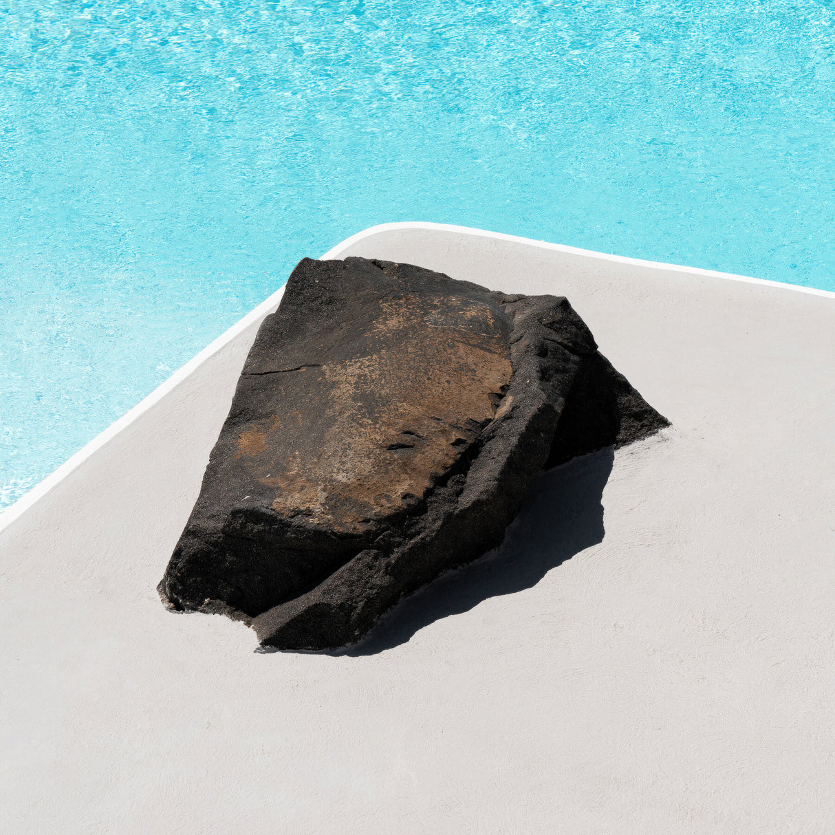 Rock By The Pool Poster och Canvastavla