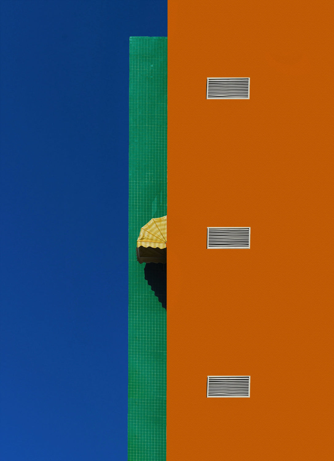 The yellow canopy Poster och Canvastavla