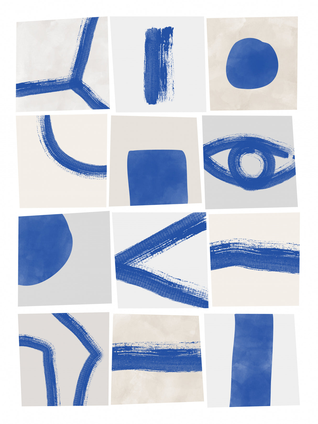 3x4 Aspectratio Indigo24 Poster och Canvastavla