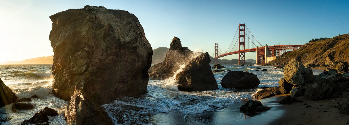 The Golden Gate Bridge Poster och Canvastavla