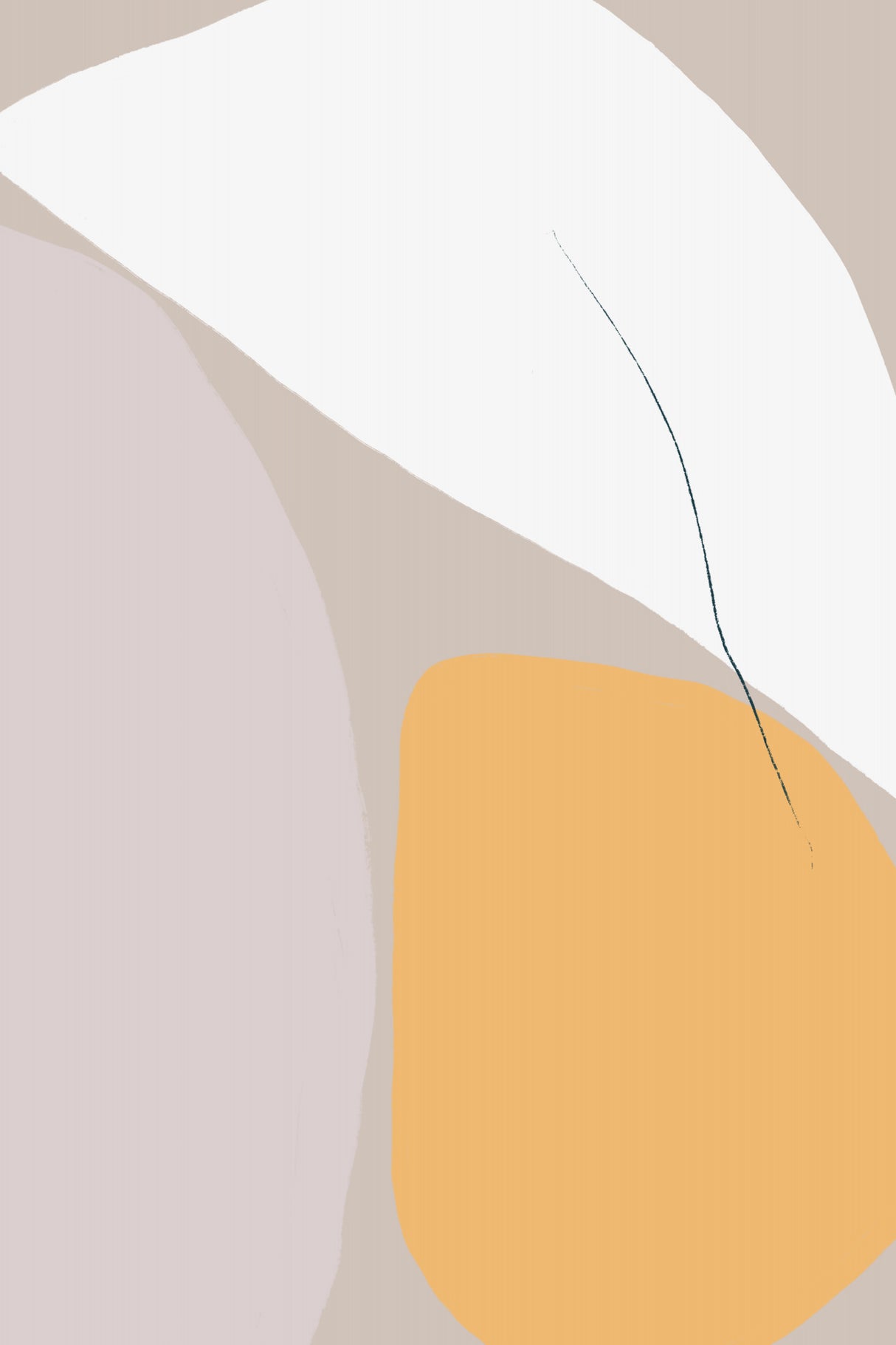 Abstractions No 4 Poster och Canvastavla