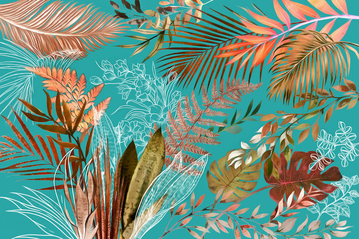 Tropical Foliage 08 Poster och Canvastavla