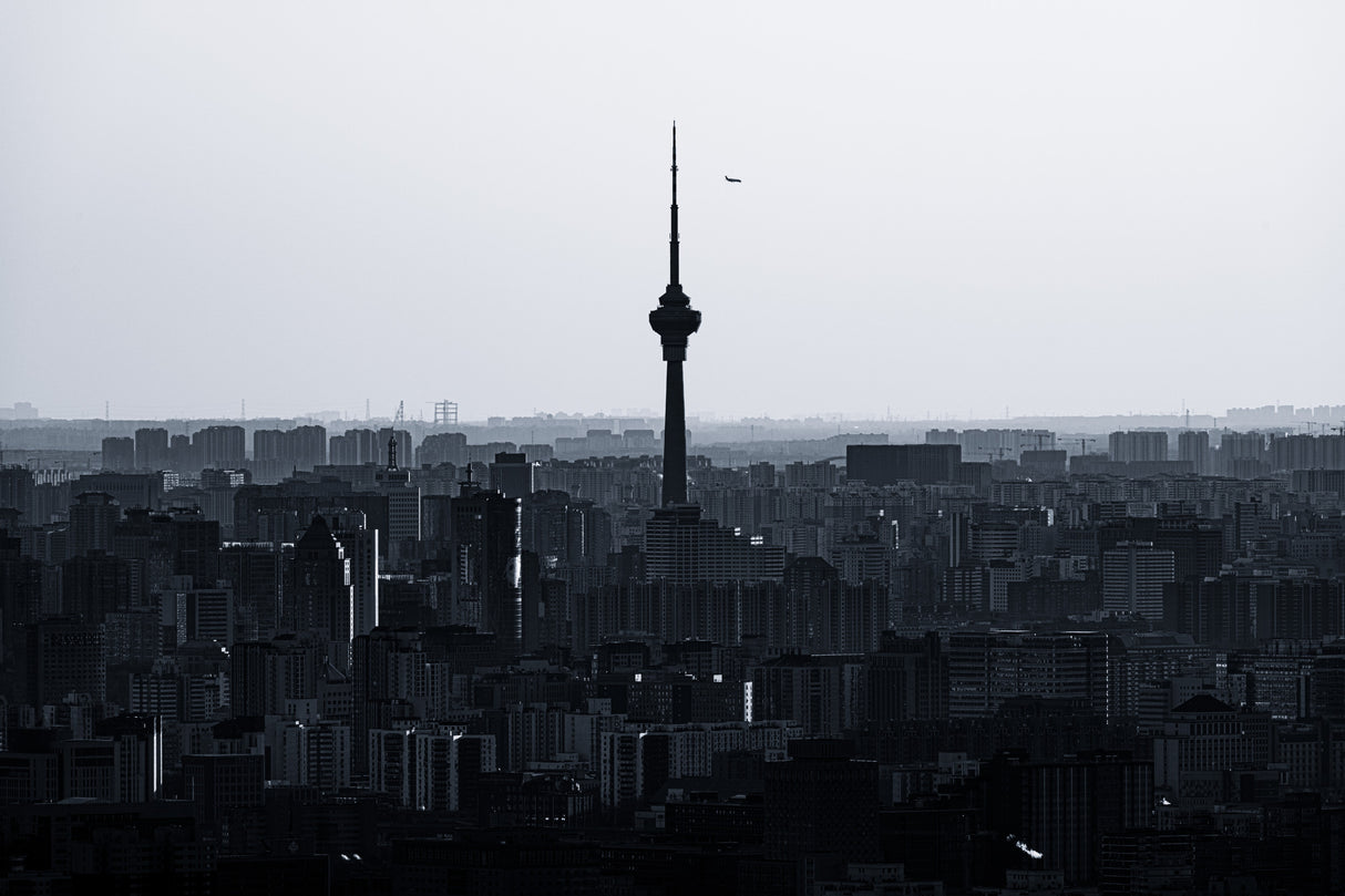 Beijing TV Tower Poster och Canvastavla