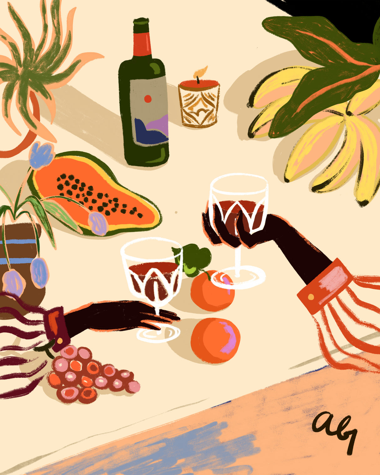 Cheers To You Poster och Canvastavla