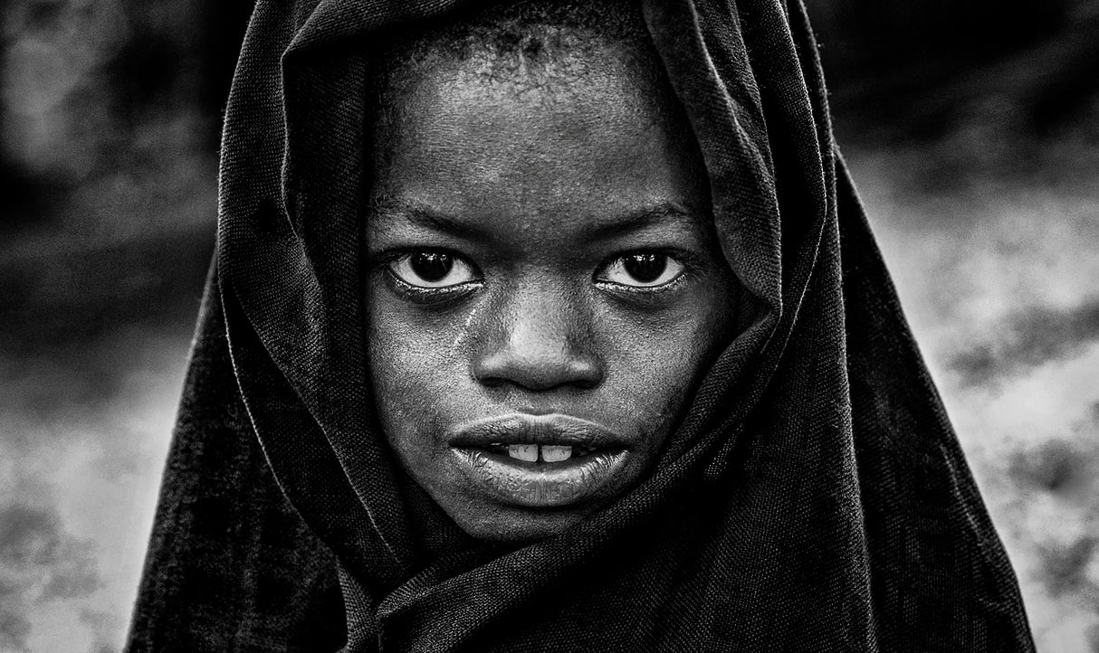 Surma boy-Ethiopia Poster och Canvastavla