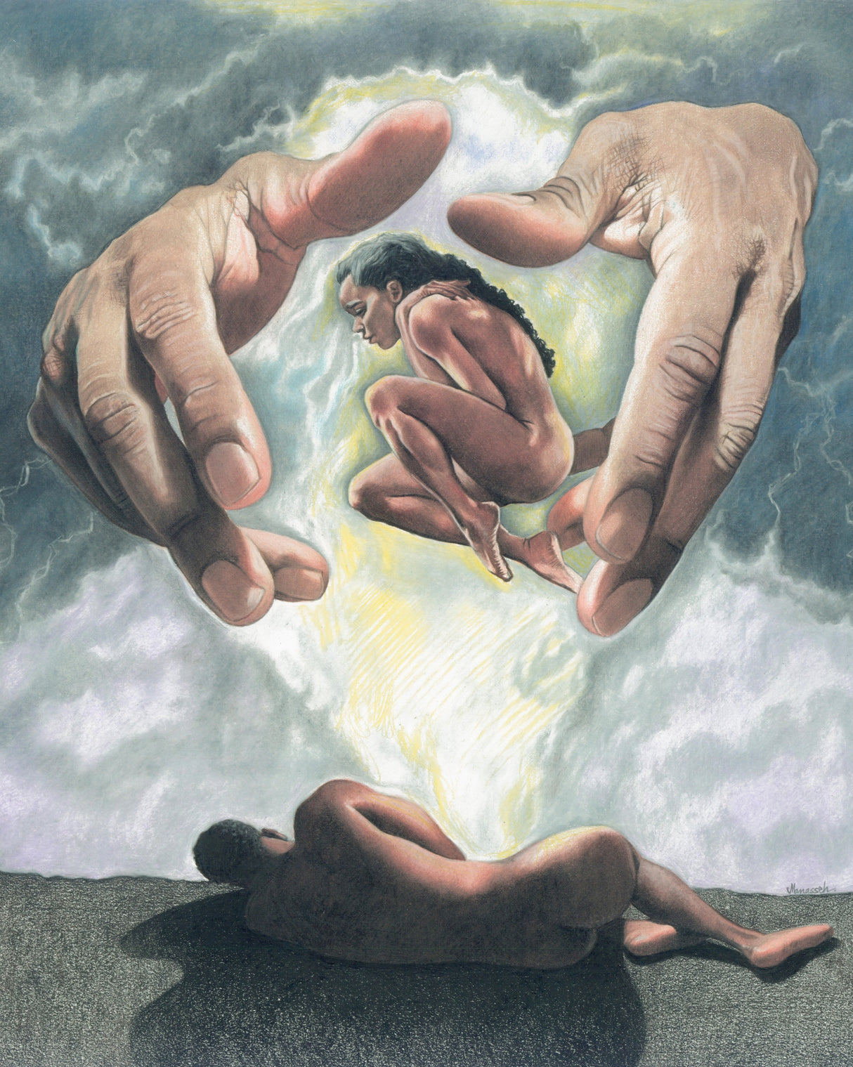 Creation of Woman Poster och Canvastavla