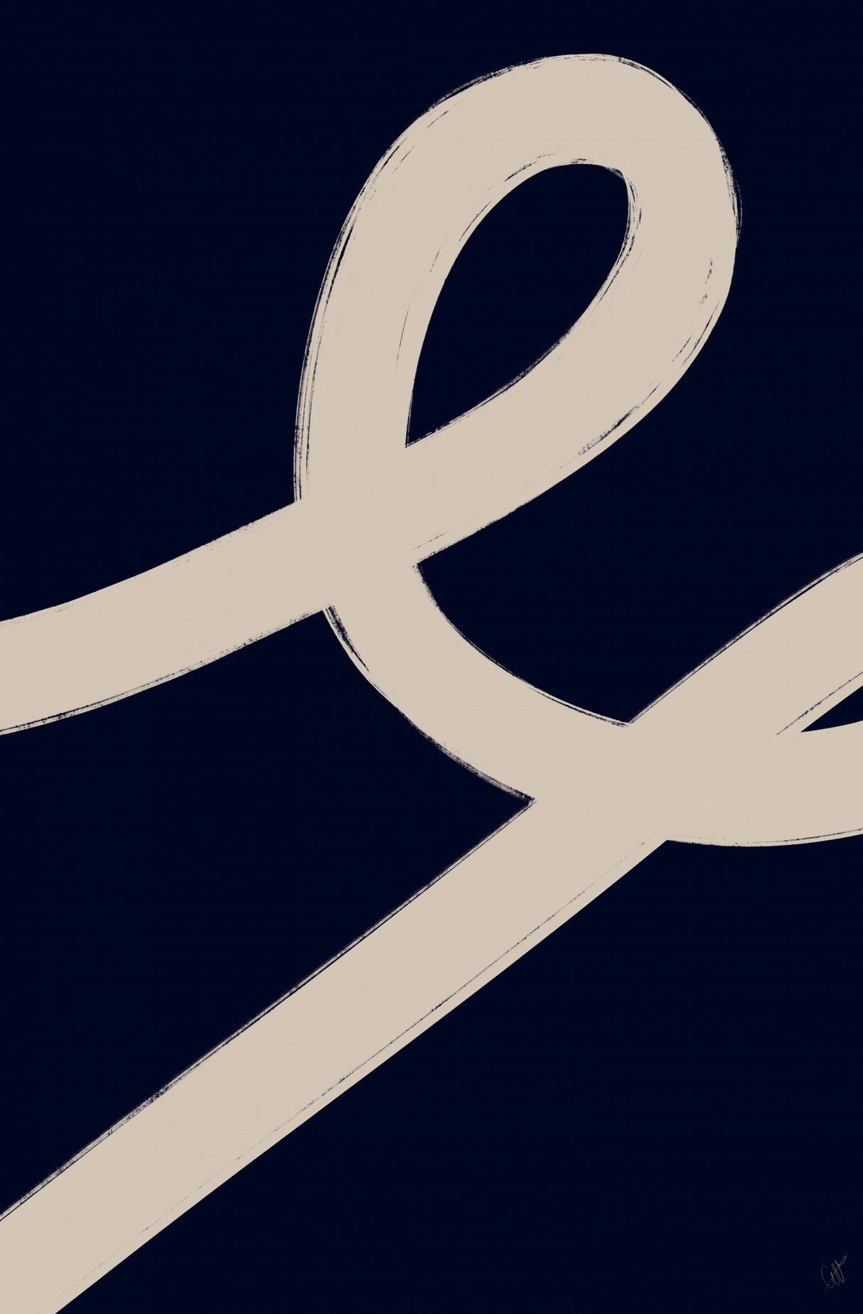 Scandi Abstract 5 Poster och Canvastavla