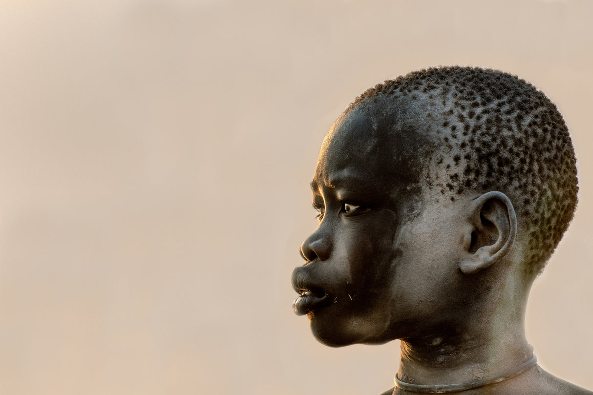 Mundari profile Poster och Canvastavla