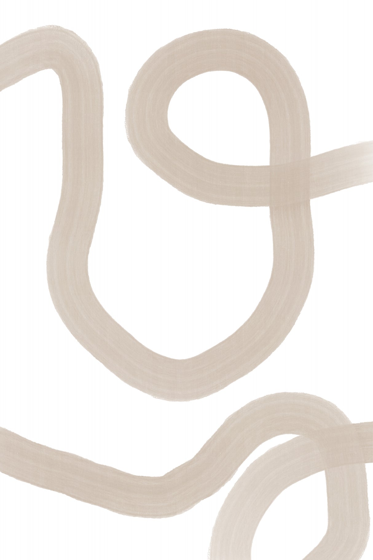 Single Line Poster och Canvastavla