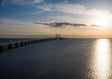 Öresundsbron solnedgång Christoffer Borg Mattisson