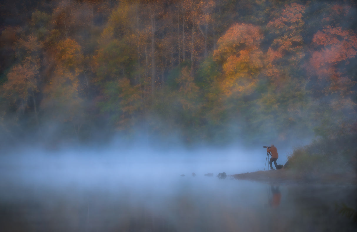 Misty shot Poster och Canvastavla