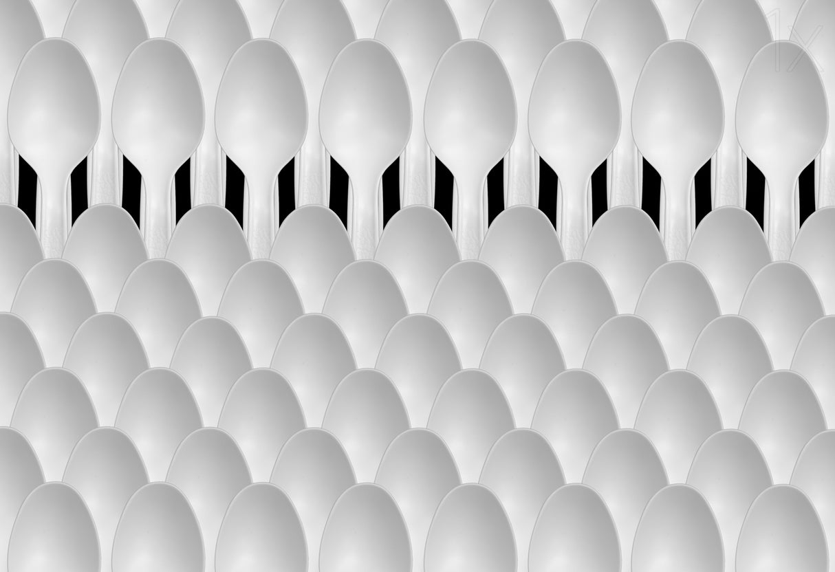 Spoons Abstract: Audience Poster och Canvastavla