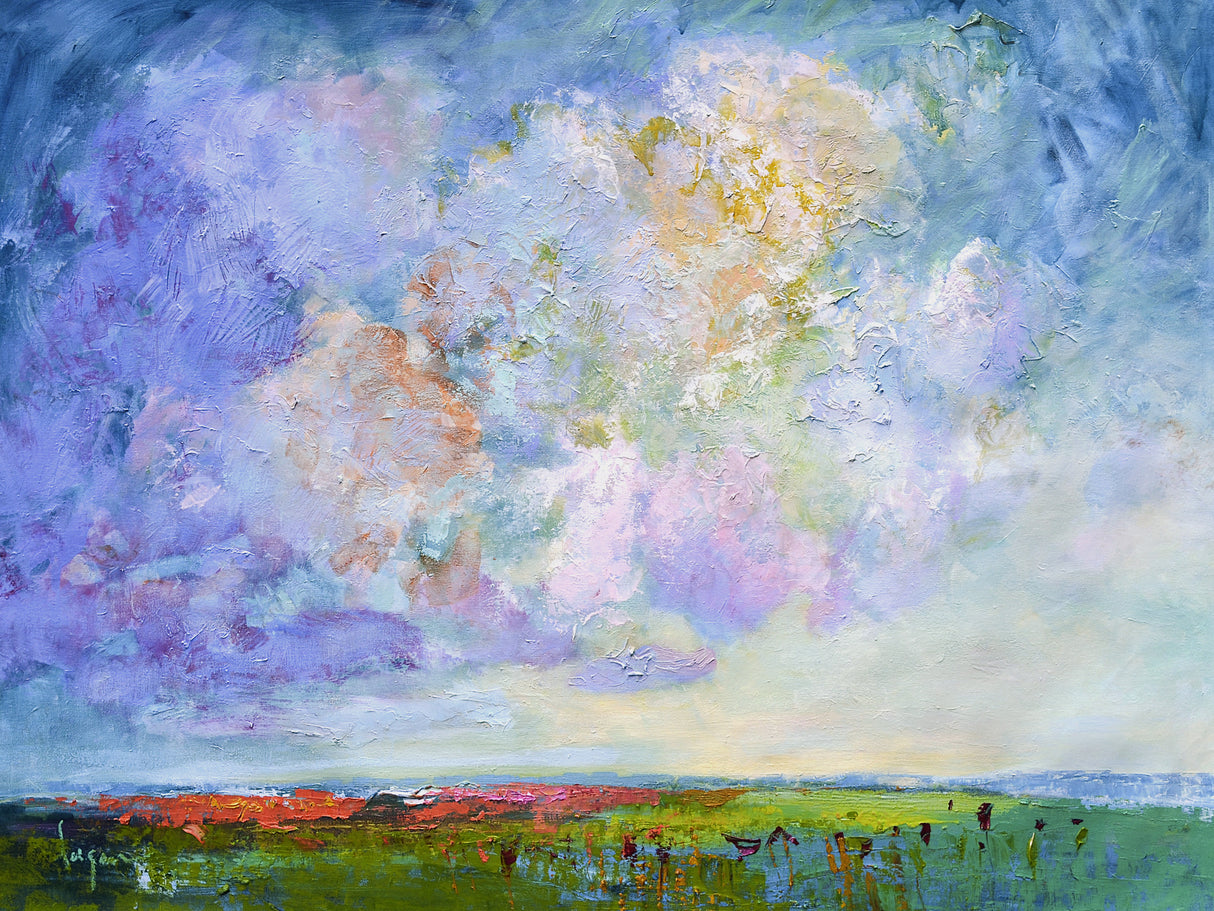 Df1805poppiesinfield Poster och Canvastavla