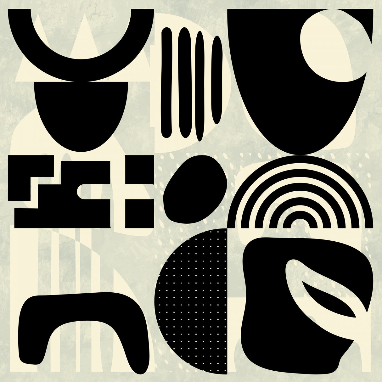 Quadrate Sw1 Kopie Poster och Canvastavla