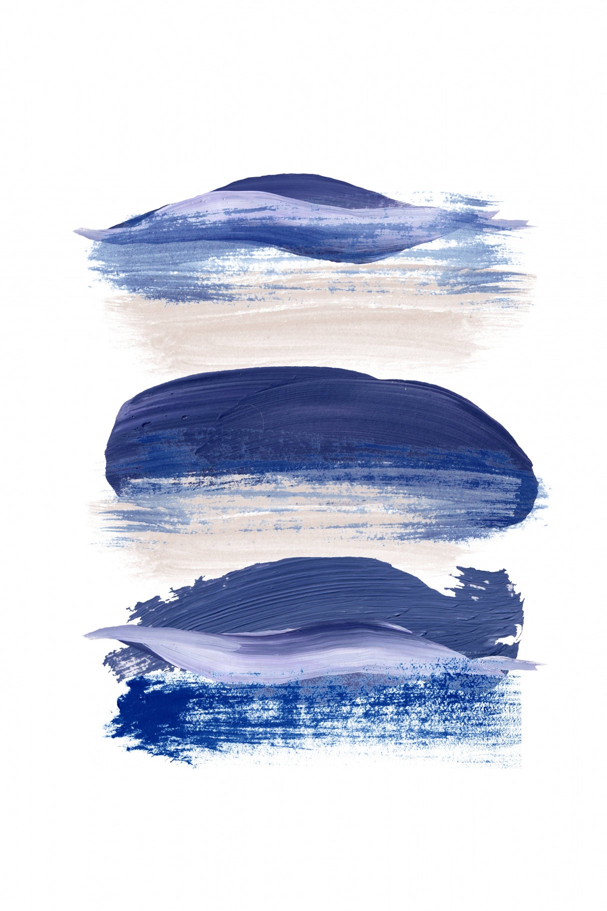 Boho Purple-2 Poster och Canvastavla