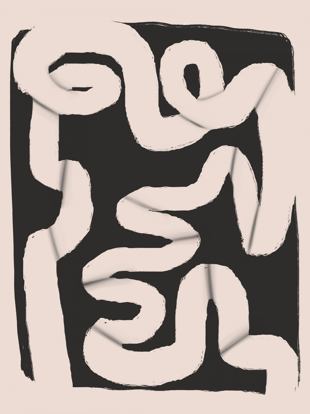 The Paper Strip Poster och Canvastavla