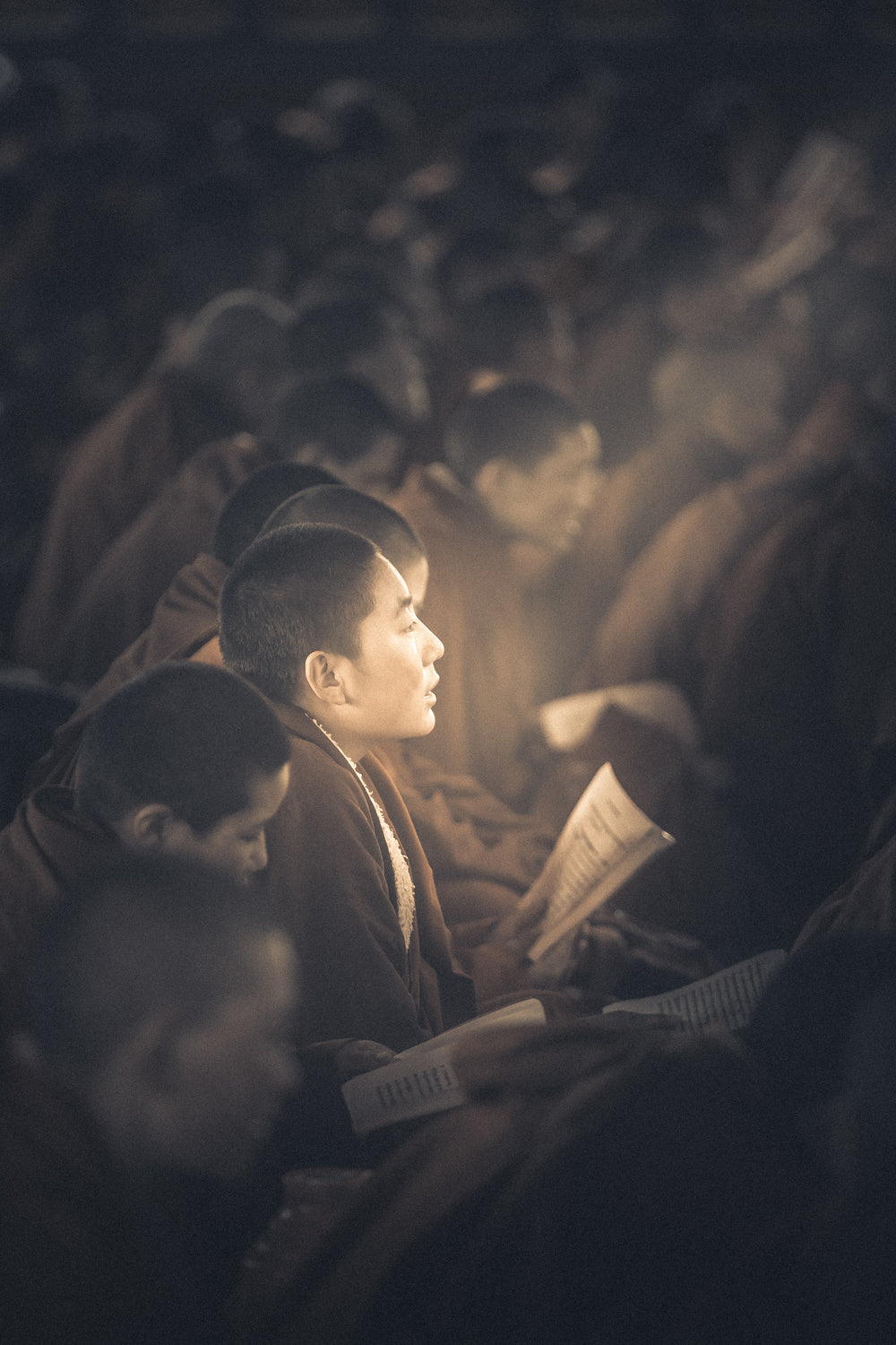 chanting of scriptures 《天籁梵音》 Poster och Canvastavla