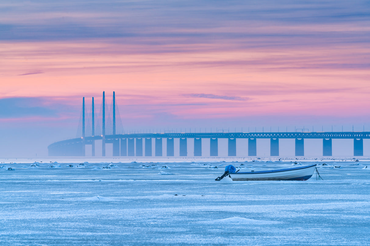 Frozen sea Poster och Canvastavla